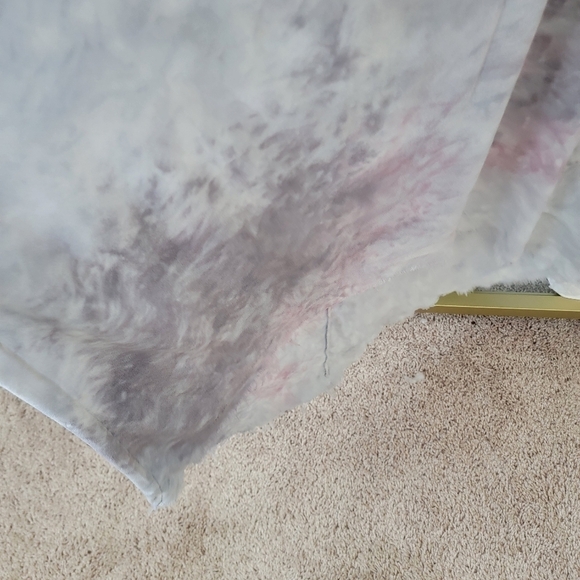 Blue and Purple Tye Dye Beach and Swim Midi Cover Up - Size Medium - Picture 6 of 7